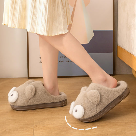 Pantuflas Cálidas Antideslizantes con Suela Gruesa para Casa - Image 12