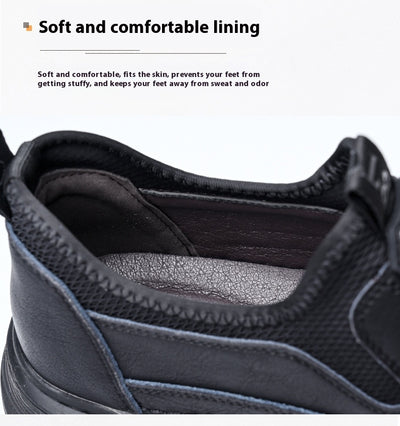 Zapatos Casuales de Hombre Lisos - Cómodos para Uso Diario - Image 19