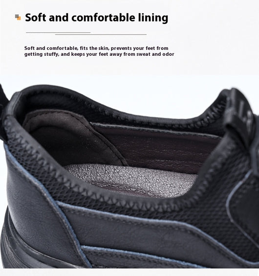 Zapatos Casuales de Hombre Lisos - Cómodos para Uso Diario - Image 19