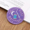 Parche Bordado Redondo - Insignia Adhesiva para Ropa