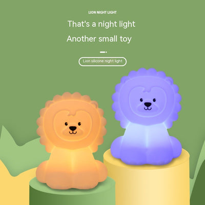 Lámpara Nocturna LED Multicolor con Forma de León - Luz Ambiental Infantil - Image 11