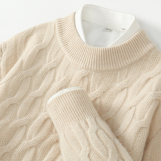 Suéter Cuello Alto Grueso para Hombre - Pullover Tejido Premium - Image 3