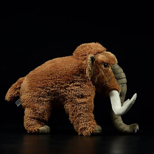 Peluche Mamut Realista 33cm - Juguete Suave de Animales Prehistóricos - Image 2