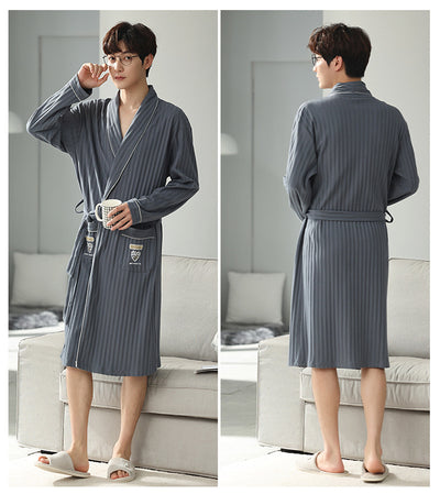 Pijama Hombre Algodón Manga Larga Primavera Otoño - Image 11