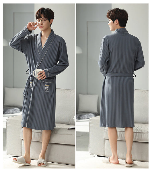 Pijama Hombre Algodón Manga Larga Primavera Otoño - Image 11