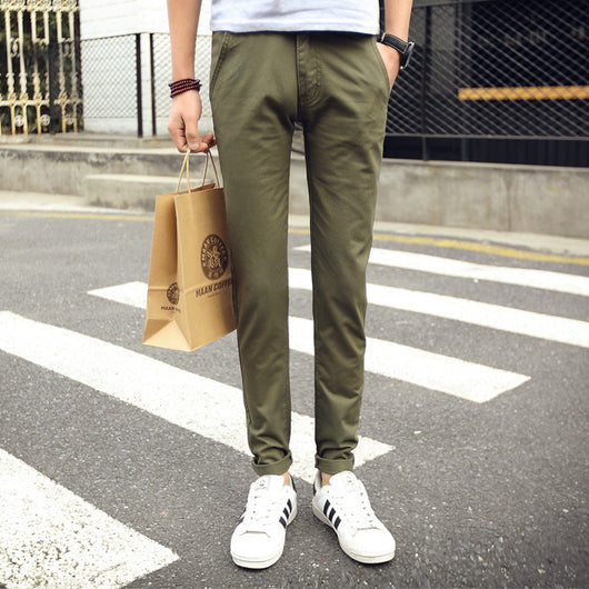 Pantalones Casuales de Algodón para Hombre - Image 6