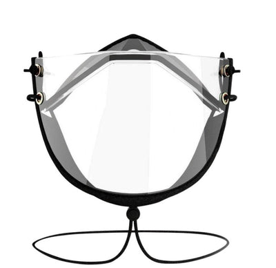 Mascarilla Transparente Ajustable con Protección Antivaho y Lectura de Labios - Image 5