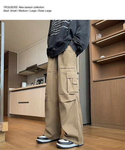 Pantalones Rectos Holgados Estilo Hong Kong - Casual e Informal - Image 23