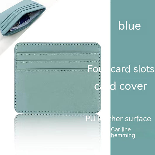 Billetera de Cuero Compacta con Múltiples Compartimentos para Tarjetas - Image 7