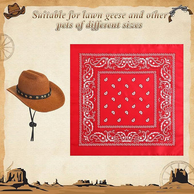 Conjunto Toalla Saliva Sombrero Vaquero para Fiesta de Jardín - Image 33