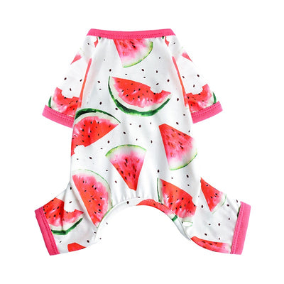 Mono para Mascotas con Estampado de Sandía - Traje de Cuatro Patas - Image 4