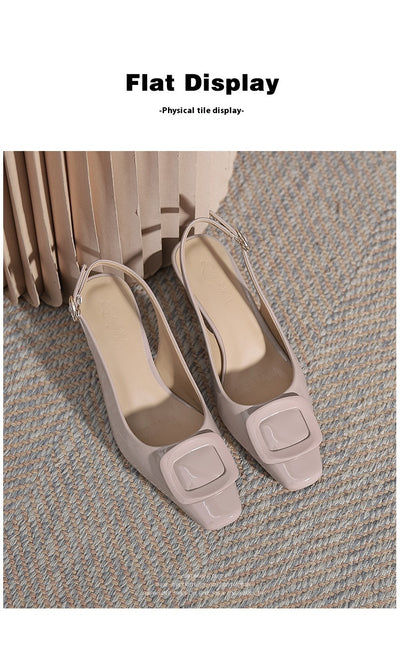 Tacones Altos Cerrados con Hebilla - Stiletto Elegante para Mujer - Image 37