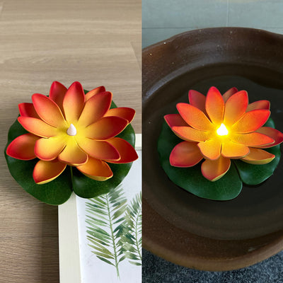 Lámpara Nocturna LED Flotante con Loto Acuático e Inducción por Movimiento - Image 14