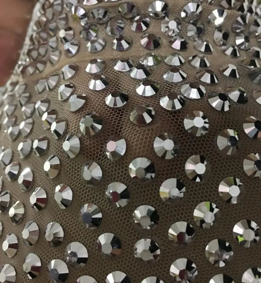 Traje Elástico de Danza y Yoga con Cristales para Mujer - Image 9
