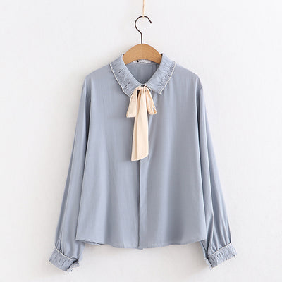 Blusa Chiffon Estilo Japonés - Rejuvenecedora y Versátil - Image 12