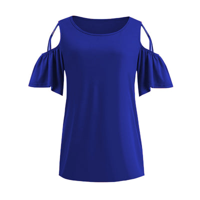 Blusa Hombro Descubierto Manga Corta - Diseño Elegante y Versátil - Image 4