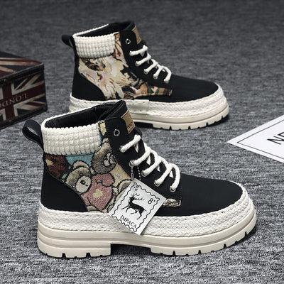 Botas de Trabajo Altas Versátiles para Hombre - Estilo Casual Imprescindible - Image 8