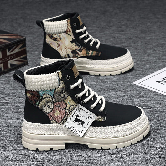 Botas de Trabajo Altas Versátiles para Hombre - Estilo Casual Imprescindible - Image 8