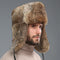 Gorro de Invierno Lei Feng con Pelaje de Conejo - Abrigo Extremo para Hombre