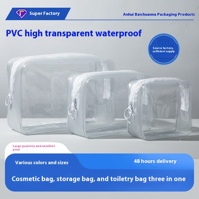 Bolsa de Viaje Impermeable Transparente de Gran Capacidad Multiusos - Image 2