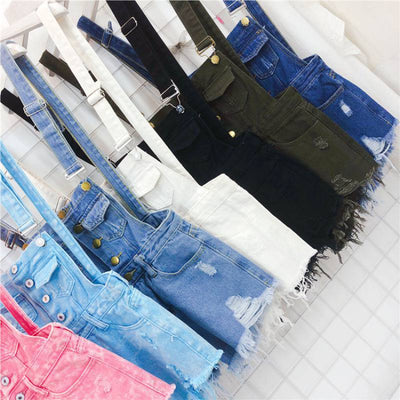 Shorts Coreanos Delgados con Flecos Estilo - Image 6