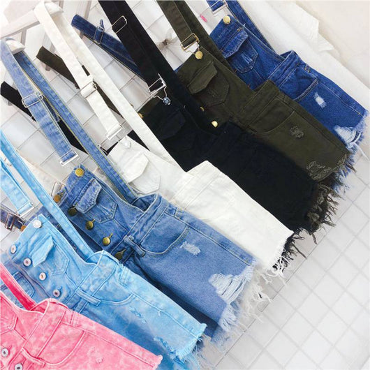 Shorts Coreanos Delgados con Flecos Estilo - Image 6