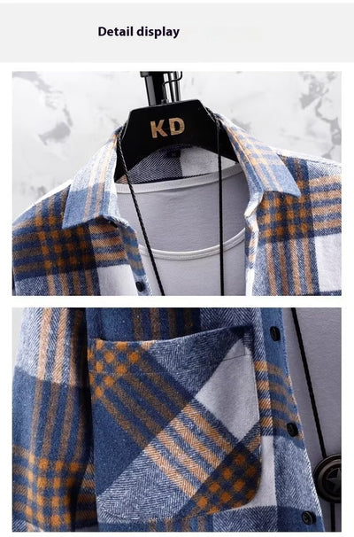 Saco Camisero Elegante con Solapas para Hombre - Diseño Moderno - Image 7
