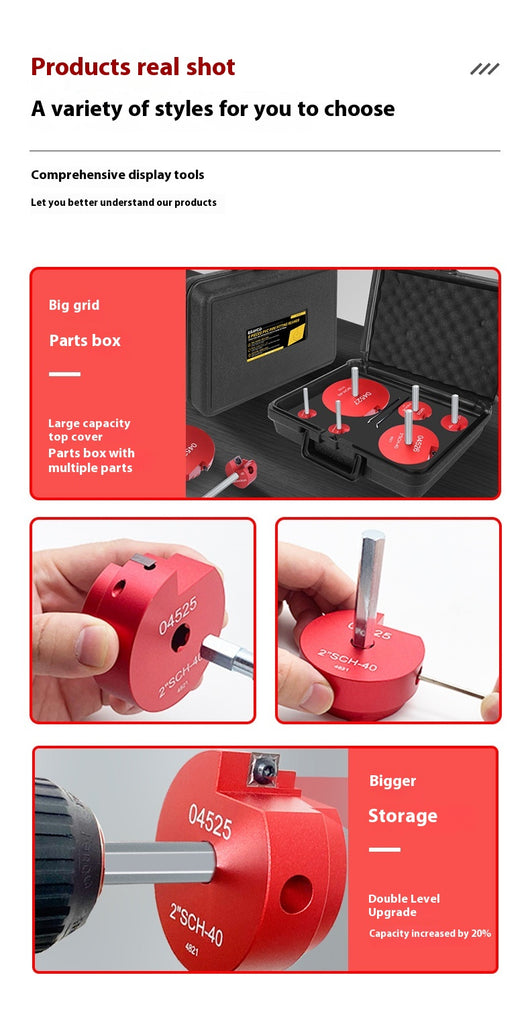 Herramienta de Unión para Tuberías PVC - Bisagra Articulada - Image 20