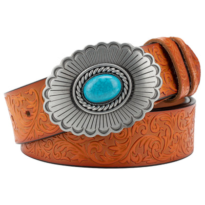 Cinturón Decorativo Grabado Estilo Retro Europeo para Mujer - Image 25