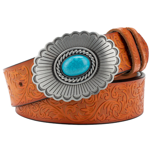 Cinturón Decorativo Grabado Estilo Retro Europeo para Mujer - Image 25