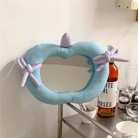 Almohada Decorativa Coreana con Espejo de Pared y Diseño Cosmético - Image 4