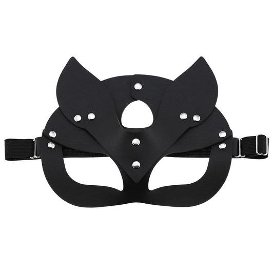 Antifaz de Orejas de Zorro de Cuero Sexy para Fiestas y Baile de Graduación - Image 13