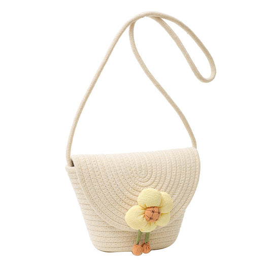 Bolsa de Paja con Flores para Mujer - Estilo Verano - Image 6