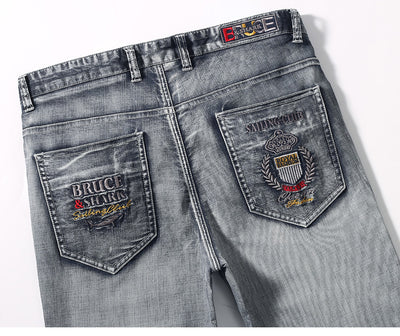 Jeans Rectos Holgados Talla Grande para Hombre - Corte Slim Moderno - Image 3