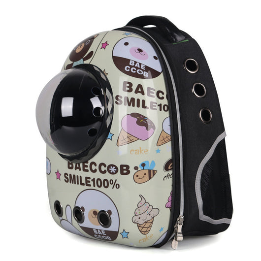 Mochila Transportadora Espacial para Mascotas - Transpirable y Portátil - Image 8