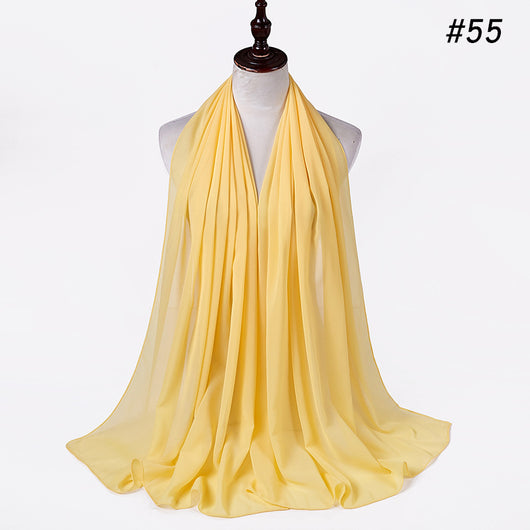 Pañuelo Chifón Perla Efecto Burbuja para Cabeza - Tocado Elegante para Mujer - Image 20