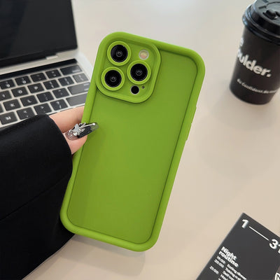 Funda Silicona Integral de Color Sólido para Teléfono - Image 8