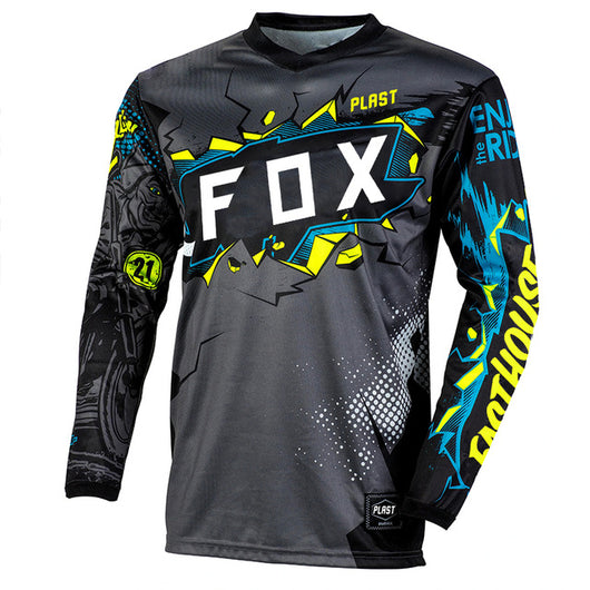 Jersey de Ciclismo Manga Larga para Hombre - Ropa Deportiva MTB - Image 13
