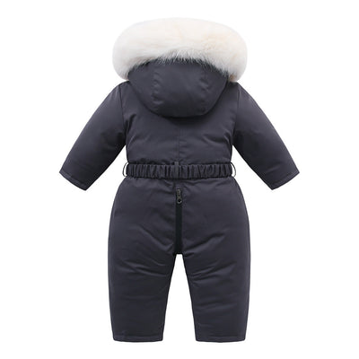 Traje de Esquí Infantil con Forro Polar para Otoño e Invierno - Image 10