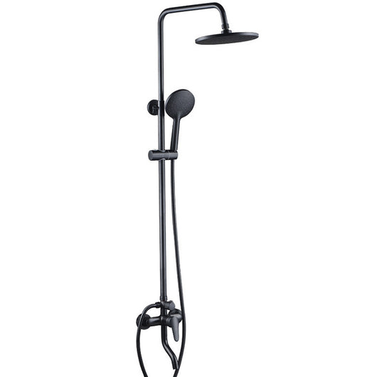 Conjunto de Ducha Negro en Cobre - Sistema Completo para Baño - Image 5