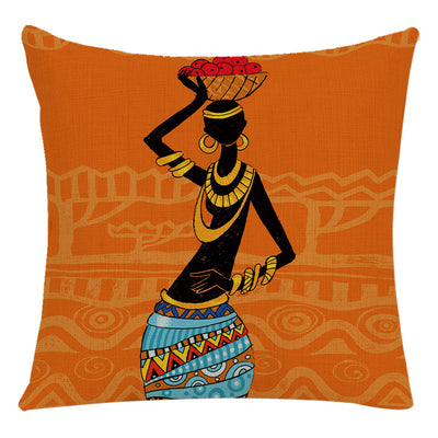 Funda de Cojín Decorativa Africana para Cama y Auto - Image 12