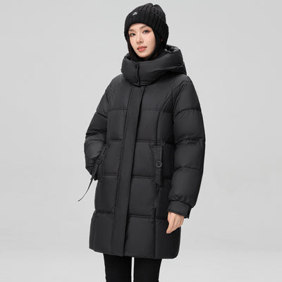 Abrigo Acolchado de Algodón Talla Grande para Mujer - Image 6