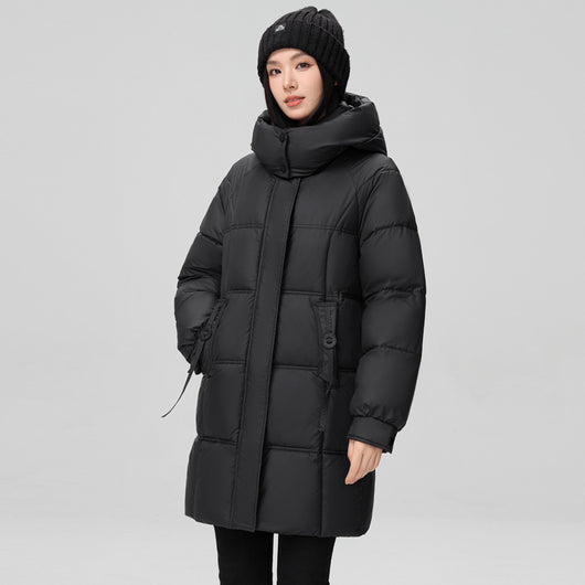 Abrigo Acolchado de Algodón Talla Grande para Mujer - Image 6