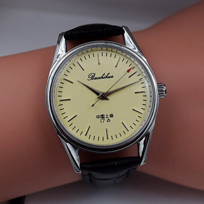 Reloj Mecánico Manual Retro Ultrafino para Hombre - Image 4