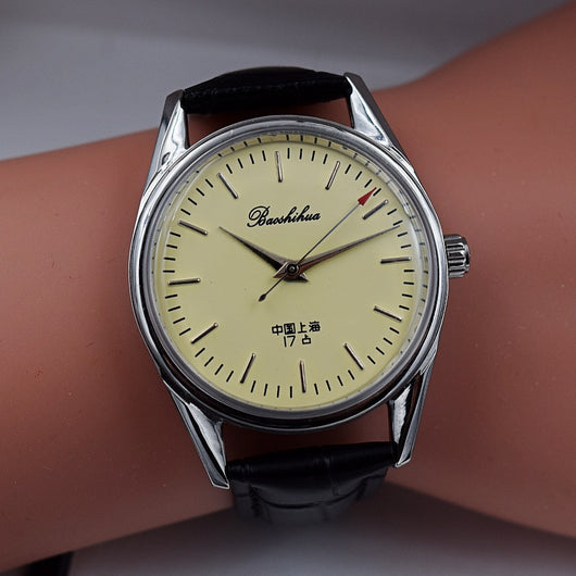 Reloj Mecánico Manual Retro Ultrafino para Hombre - Image 4