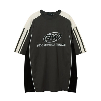 Camiseta de Manga Corta con Letra de Moda - Image 6