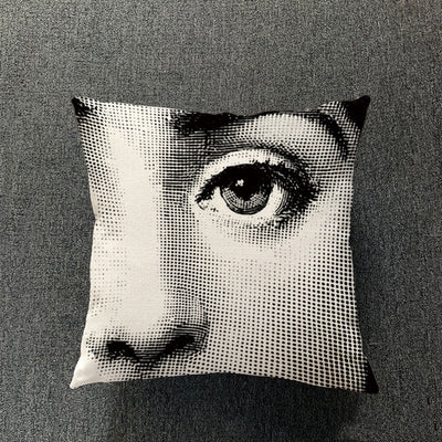 Funda de Almohada de Algodón y Lino para Sala de Estar - Image 18