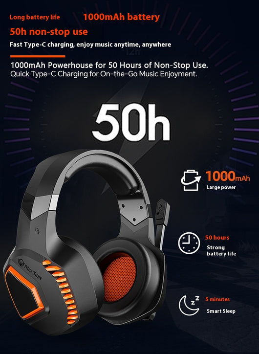 Audífonos Gaming Bluetooth con Cancelación de Ruido y Micrófono Giratorio - Image 17