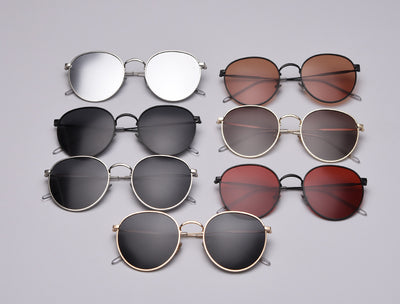 Gafas de Sol Redondas Polarizadas Retro para Mujer - Image 13