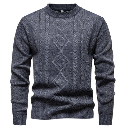Suéter Tejido Cuello Redondo Cálido y Casual para Hombre - Image 19